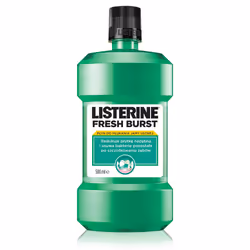 LISTERINE Fresh Burst 500 ml, 500 ml, Eucalyptus, Menthol, Bouteille, Olejki eteryczne zawarte w LISTERINE®: tymol, eukalipto ...