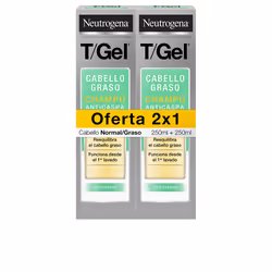 T/GEL Shampooing Antipelliculaire NORMAL-GRAS Pack 2 x 250 ml