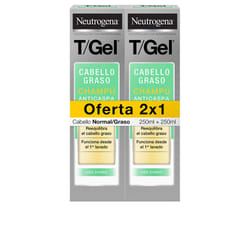 T/GEL Shampooing Antipelliculaire NORMAL-GRAS Pack 2 x 250 ml