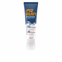 Mountain SPF50+ crème solaire 20 ml + rouge à lèvres F20 2,3 ml