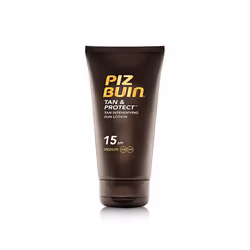 Piz Buin Tan & Protect, Lotion d’écran solaire, Corps, Tube, Hydratant, 150 ml, Moyenne