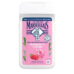 Le petit Marseillais Crème de Douche Extra Douce Framboise BIO & Pivoine 250 ml