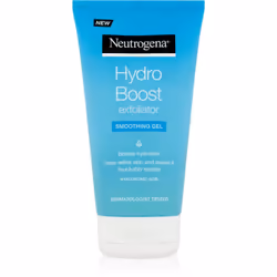 Le gel exfoliant Neutrogena Hydro Boost® avec teneur élevée en micro-billes lisse visiblement la peau, élimine les impuretés  ...