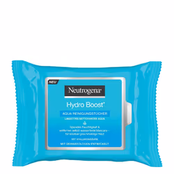 Neutrogena 6874906, Lingette nettoyante, Femmes, Peau sensible, Nettoyant, Hydratant, 25, 1