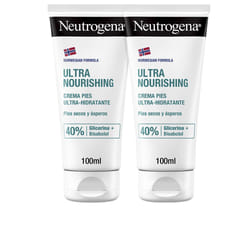 Crème Pieds ULTRA-HYDRATANTE lot de 2 x 100 ml