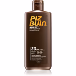 Les peaux très sensibles au soleil, ayant tendance à facilement rougir, exigent un soin spécial. Le lait corporel Piz Buin Al ...