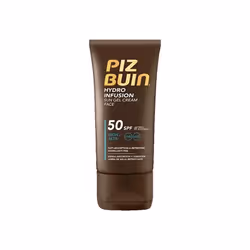 Piz Buin Hydro Infusion, Gel de protection solaire, Visage, Tube, Hydratant, Tous types de peau, 50 ml