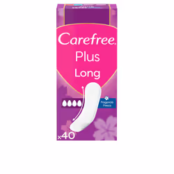 Carefree Plus Long protecteur parfum frais 40 u