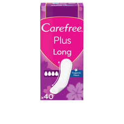 Carefree Plus Long protecteur parfum frais 40 u