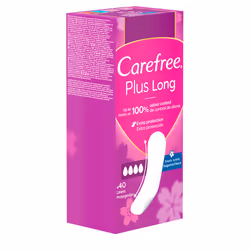 Carefree Plus Long protecteur parfum frais 40 u