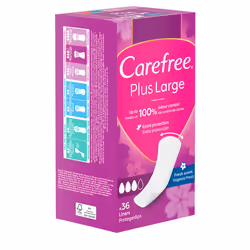 Carefree protecteur maxi frais 36 u