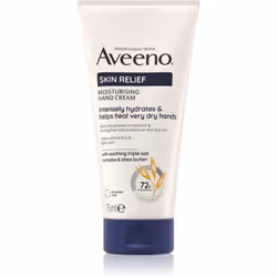 Des mains soignées sont essentielles. La crème Aveeno Skin Relief Hand Cream veille à les maintenir parfaitement douces et hy ...