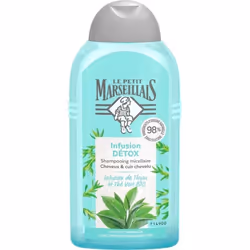 Le Petit Marseillais Shampooing Infusion Détox Thym et Thé Vert Bio 250ml