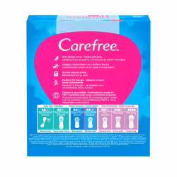 Carefree Flexiform coton protecteur non parfumé 56 u