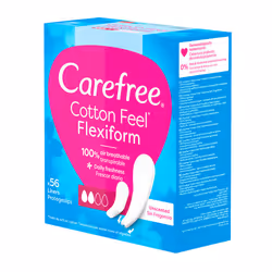 Carefree Flexiform coton protecteur non parfumé 56 u - Vue supplémentaire 4