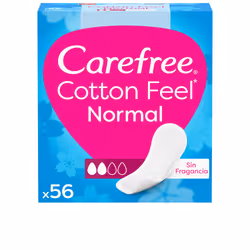 Carefree Cotton protecteur sans parfum 56 u