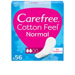 Carefree Cotton protecteur sans parfum 56 u