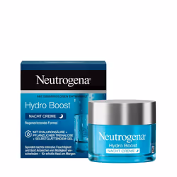 Neutrogena Hydro Boost Sleeping Cream, Crème de nuit, Unisexe, Tous types de peau, Visage, Anti-fatigue, Hydratant, Régénérat ...