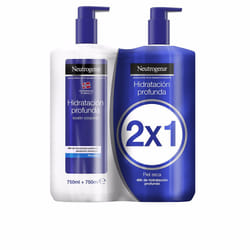 Lotion peau sèche Hydratation Profonde pack 2 x 750 ml