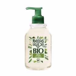 Le petit Marseillais Savon liquide certifié BIO Feuille d’olivier, Peau, Savon liquide, Flacon pompe, Anti-bactérien, Nettoya ...