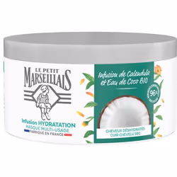 Le Petit Marseillais Masque Infusion Hydratation Calendula et Eau de Coco Bio 300ml