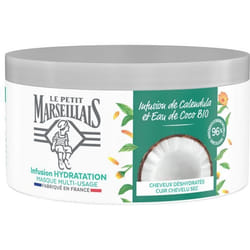 Le Petit Marseillais Masque Infusion Hydratation Calendula et Eau de Coco Bio 300ml