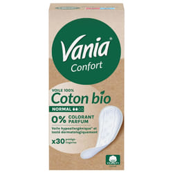 Vania Confort Coton Bio Normal 30 Protège-Lingeries