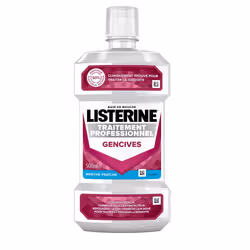 Listerine Bain de Bouche Traitement Professionnel Gencives Goût Menthe Fraîche 500 ml