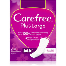 Carefree Plus Large Light Scent 48 pcs