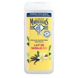 Le Petit Marseillais Gel de bain au lait vanille 650 ml