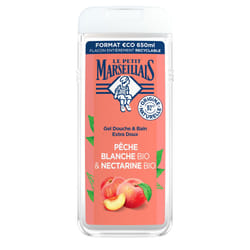 Le Petit Marseillais gel de bain pêche et nectarine 650 ml