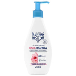 Le Petit Marseillais Lait Soin Apaisant Haute Tolérance Fleur d'Amandier Bio 250 ml
