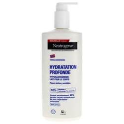 Neutrogena Hydratation Profonde Lait Corps Hypoallergénique 400 ml