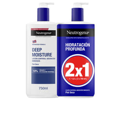 Lotion peau sèche Hydratation Profonde pack 2 x 750 ml