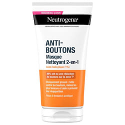 Neutrogena Anti-Boutons 2-en-1 Nettoyant et Masque 150 ml