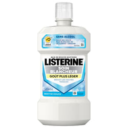 Listerine Bain de Bouche Soin Blancheur Goût Plus Léger 500 ml