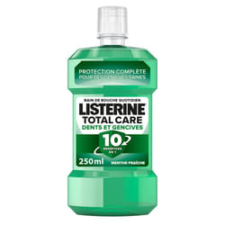 LISTERINE BAIN DE BOUCHE PROTECTION DENTS ET GENCIVES 250ML