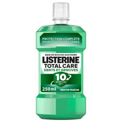 Listerine Total Care Bain de Bouche Dents et Gencives 250 ml