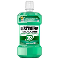 Listerine Total Care Bain de Bouche Dents et Gencives 500 ml