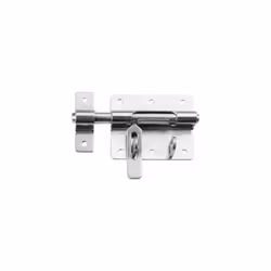 Description : Verrou de box porte-cadenas acier zingué Ce verrou de box est vendu avec sa gâche. Pour plus de sécurité, vous  ...