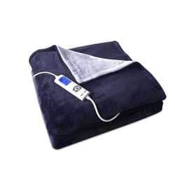 Astoria AD180A couverture et coussin chauffant Chauffe-lit électrique 160 W Noir, Bleu Tissu