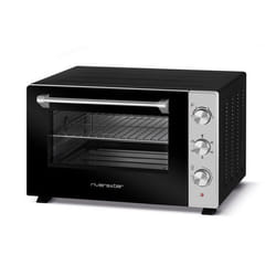 Riviera & Bar QFR460 four 46 L 1800 W Noir, Acier inoxydable