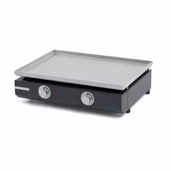 Riviera & Bar Plancha Pro, Noir, Acier inoxydable, Pose libre, 2 zone(s), Acier, 550 x 400 mm, Rotatif