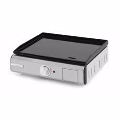 Plancha Pro Fonte émaillée 1 zone QPL1045 - Riviera-et-Bar - Noir et inox