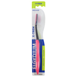 Elgydium X-TREM Adolescent Brosse à Dents Medium - Couleur : Rose