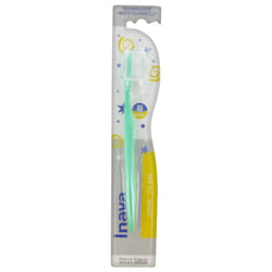 Inava Brosse à Dents Junior 7-12 Ans - Couleur : Vert Fluo