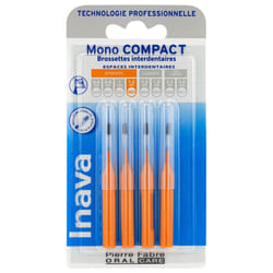 Inava Mono Compact 4 Brossettes Interdentaires - Taille : ISO3 1,2 mm