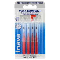 Inava Mono Compact 4 Brossettes Interdentaires - Taille : ISO4 1,5 mm