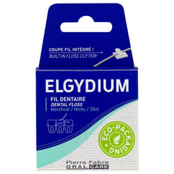 Elgydium Fil Dentaire Mentholé 35 m