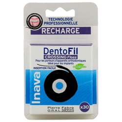 Inava Dentofil Crossing Floss Fil Dentaire Recharge 30 m